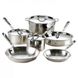 All-Clad Copper Core 10-Piece Cookware Set AAC1002